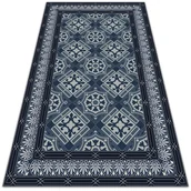 Dywany zewnętrzne - Tarasowy dywan zewnętrzny Granatowa talavera 120x180 cm - miniaturka - grafika 1