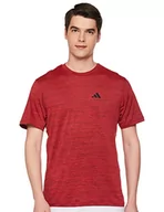 Koszulki męskie - adidas Męski T-shirt Tr-Es Stretch T, Betsca/Black/Black, IC7417, XL - miniaturka - grafika 1