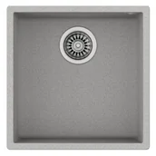 Zlewozmywaki - Teka SQUARE 40.40 TG szary - miniaturka - grafika 1