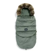 Koce i narzuty dla dzieci - Velvet Collection - Aspen Winterproof Stroller Bag Combo - Khaki, La Millou - miniaturka - grafika 1