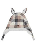 Czapki dla dzieci - United Colors Of Benetton Czapka 6U87AA00A Beżowy - miniaturka - grafika 1