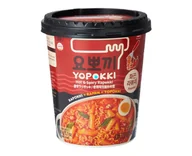 Szybkie dania obiadowe - Koreańskie kluski ryżowe instant Yopokki Rapokki  ostre 145g - miniaturka - grafika 1