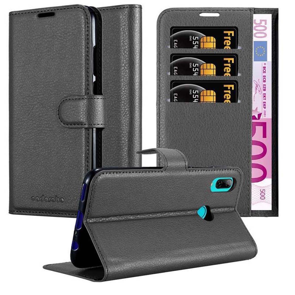 Etui Cadorabo do Honor 10 LITE / Huawei P SMART 2019 Pokrowiec ochronny w kolorze czarnym Etui na telefon komórkowy Pokrowiec na telefon