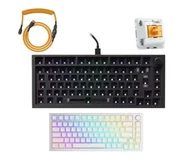 Klawiatury - Glorious GMMK PRO Panda Aura White KIT GLO-GMMK-P75-RGB-B+GLO-SWT-HPANDA-LUBED+GLO-K - miniaturka - grafika 1