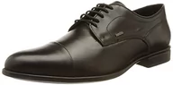 Sneakersy męskie - Geox U IACOPO męskie sneakersy, czarne, 41 EU - miniaturka - grafika 1