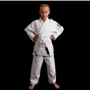 Kimona, stroje i obuwie - DBX Bushido Kimono do Judo - Judoga dla dzieci 120 cm + Pas - miniaturka - grafika 1