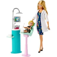 Lalki dla dziewczynek - Mattel Lalka Barbie Dentystka DHB63/FXP16 887961697018 - miniaturka - grafika 1