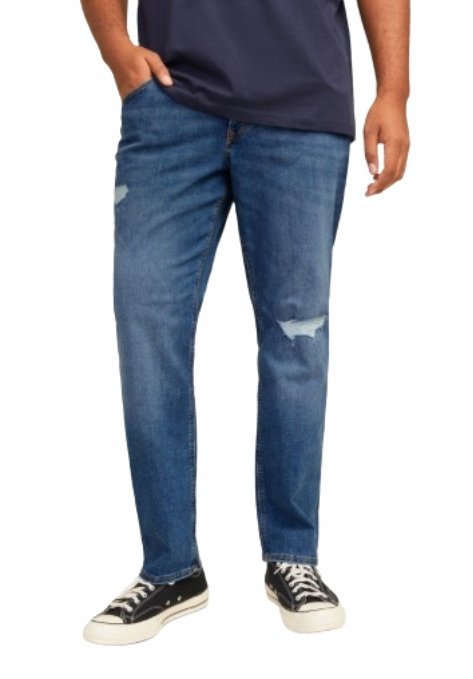 JACK&JONES MĘSKIE SPODNIE JEANSOWE PLUS SIZE 44/32 1JSF