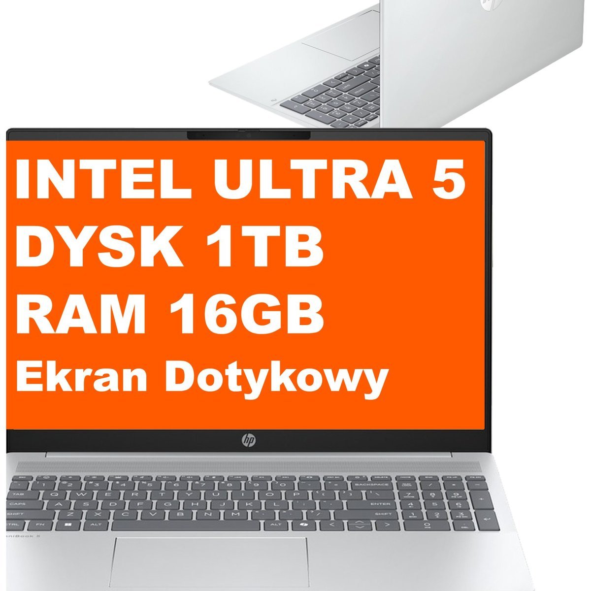 HP OmniBook 5 AI 16-af1055cl / B97M4UA / Ultra 5 / 16GB / 1TB / Intel Graphics / 2k / Win 11 / Srebrny