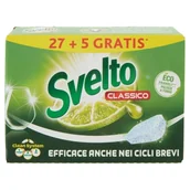 Środki do zmywarek - Tabletki do zmywarki Svelto Zielona Cytryna 32szt. - miniaturka - grafika 1