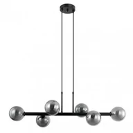 Lampy sufitowe - Italux Loftowa LAMPA wisząca OLBIA PND-38679-6-FGD-WH modernistyczny zwis do salonu złoty biały PND-38679-6-FGD-WH - miniaturka - grafika 1