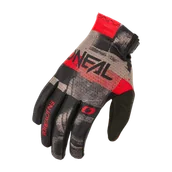 Rękawice motocyklowe - Rękawice MX O'Neal Matrix Roller Szary/CzerwonyS - miniaturka - grafika 1