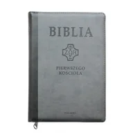 Religia i religioznawstwo - Biblia pierwszego Kościoła szara z paginatorami - miniaturka - grafika 1