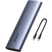 Obudowy i kieszenie na dyski twarde - UGREEN Kieszeń Na Dysk M.2 Obudowa 3.2 Gen2 +kabel - miniaturka - grafika 1