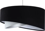 Lampy sufitowe - Lampa wisząca Lumes Czarna welurowa lampa wisząca do salonu - EX993-Nadox - miniaturka - grafika 1