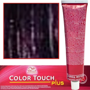 Wella Color Touch Plus Intensywny Krem Tonujacy 55/05 Naturalnie mahoniowy jasny brąz 60ml - Farby do włosów i szampony koloryzujące - miniaturka - grafika 1