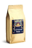Kawa - Kawa ziarnista Świeżo Palona Brazil Cerrado Santos Natural 1kg - miniaturka - grafika 1