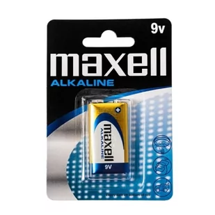Maxell 1 x bateria alkaliczna Alkaline 6LR61/9V - Baterie i akcesoria - miniaturka - grafika 3