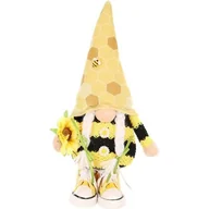 Wielkanoc - Skrzat wielkanocny SASKA GARDEN Gnom Pszczółka w trampkach 25 cm - miniaturka - grafika 1