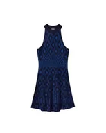 Sukienki - Desigual Sukienka damska Vest_EL Havre, niebieski, L - miniaturka - grafika 1