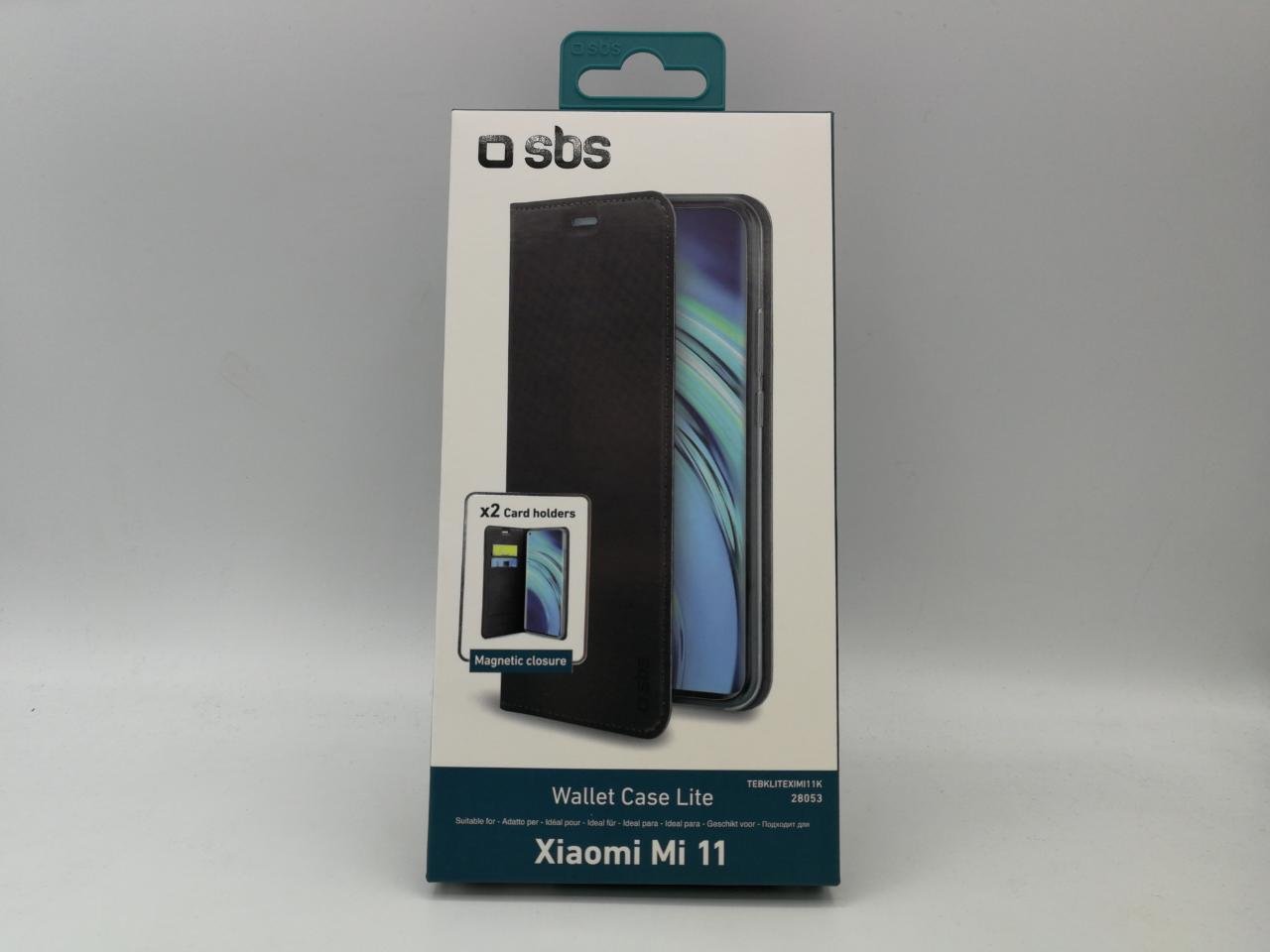 Etui na telefon SBS Book Wallet Lite do Xiaomi Mi 11 czarne