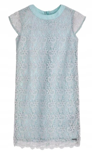 GUESS SUKIENKA DZIEWCZĘCA ROZKLOSZOWANA KORONKA 158-162 K_A