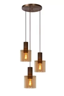 Lucide TOLEDO 3xE27 Lampa wisząca 74405/13/62 - Lampy sufitowe - miniaturka - grafika 2