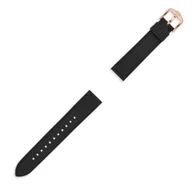 Akcesoria do zegarków - Czarny pasek do zegarka / smartwatcha Fossil 18 mm S181510  | OFICJALNY SKLEP | RATY 0% • Zapłać później PayPo • GRATIS WYSYŁKA ZWROT DO 365DNI - miniaturka - grafika 1