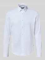 Koszule męskie - Koszula casualowa o kroju slim fit z kołnierzykiem typu kent model ‘trostol’ - miniaturka - grafika 1