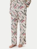 Piżamy damskie - Tommy Hilfiger Spodnie piżamowe UW0UW06244 Écru - miniaturka - grafika 1