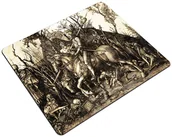 Podkładki pod mysz - Podkładka Rycerz, Śmierć i Diabeł Albrecht Dürer 24x19cm - miniaturka - grafika 1