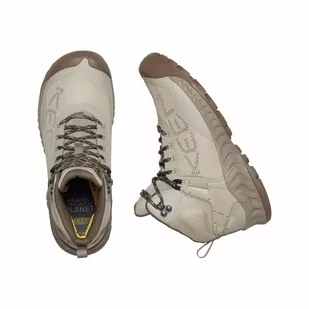 Buty trekkingowe damskie KEEN NXIS EVO MID WP - Buty trekkingowe damskie - miniaturka - grafika 3