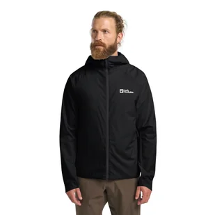 Męska kurtka softshellowa Jack Wolfskin PRELIGHT OCTA JKT M black - S - Kurtki męskie - miniaturka - grafika 1