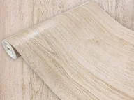Tapety - Okleina Meblowa Samoprzylepna Dąb Latte Na Meble Komodę Regał 45x100 - miniaturka - grafika 1