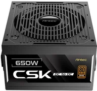 Zasilacze komputerowe - Antec CSK650DC EC moduł zasilaczy 650 W 20+4 pin ATX ATX Czarny - miniaturka - grafika 1