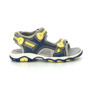 Sandały dziecięce Kickers KIWI MARINE JAUNE - Buty dla dziewczynek - miniaturka - grafika 1
