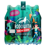 Woda - Rodowita z Roztocza Naturalna woda mineralna niegazowana 12 x 0,6 l - miniaturka - grafika 1