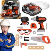 Zabawy w naśladowanie dorosłych - Zestaw narzędzi w walizce dla dzieci 3+ MEGA CREATIVE - miniaturka - grafika 1