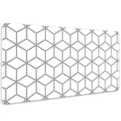 Podkładki na biurko - Podkładka mata ochrona biurka Szare kostki 100x50cm, Dywanomat - miniaturka - grafika 1