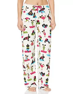 Hatley Little Blue House damska koszula nocna, Niedźwiedź do jogi, XS - Piżamy damskie - miniaturka - grafika 1