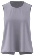 Koszulki i topy damskie - adidas Kobiety Studio Tank Top, silver dawn/grey two, S - miniaturka - grafika 1