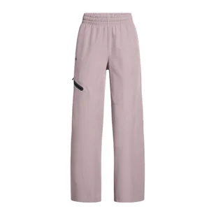 Spodnie damskie Under Armour Unstoppable Woven Wide Leg - Spodnie sportowe damskie - miniaturka - grafika 1