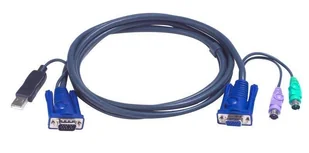 Aten 2L-5502UP Kabel SVGA+klawPS+myszPS / USB1.8 m - Kable komputerowe i do monitorów - miniaturka - grafika 6