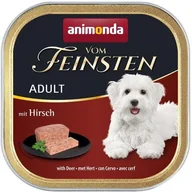 Mokra karma dla psów - Animonda Vom Feinsten Adult Jeleń Tacka 150G - miniaturka - grafika 1