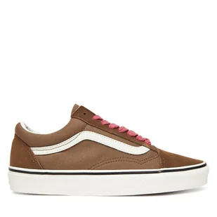 Tenisówki Vans Old Skool VN000D6WRPK1 Brązowy - Trampki damskie - miniaturka - grafika 1