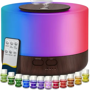 Nawilżacz powietrza NAWILŻACZ POWIETRZA JONIZATOR + AROMATERAPIA 3w1 + 12 OLEJKÓW ZAPACHOWYCH - Nawilżacze powietrza - miniaturka - grafika 1