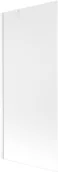 Parawany nawannowe - Mexen Next parawan nawannowy 1-skrzydłowy 80 x 150 cm, szron, biały - 895-080-000-00-30-20 - miniaturka - grafika 1