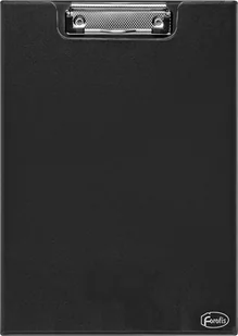 Forofis Klip board z metalowym klipsem A4 zamykany 91243 czarna PVC - Deski z klipsem - miniaturka - grafika 1