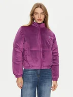 Kurtki damskie - Guess Kurtka puchowa V4BL03 KBXI2 Fioletowy Regular Fit - miniaturka - grafika 1