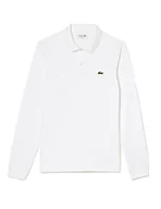 Koszulki męskie - Lacoste Męska koszulka polo Slim Fit, Blanc, XL - miniaturka - grafika 1